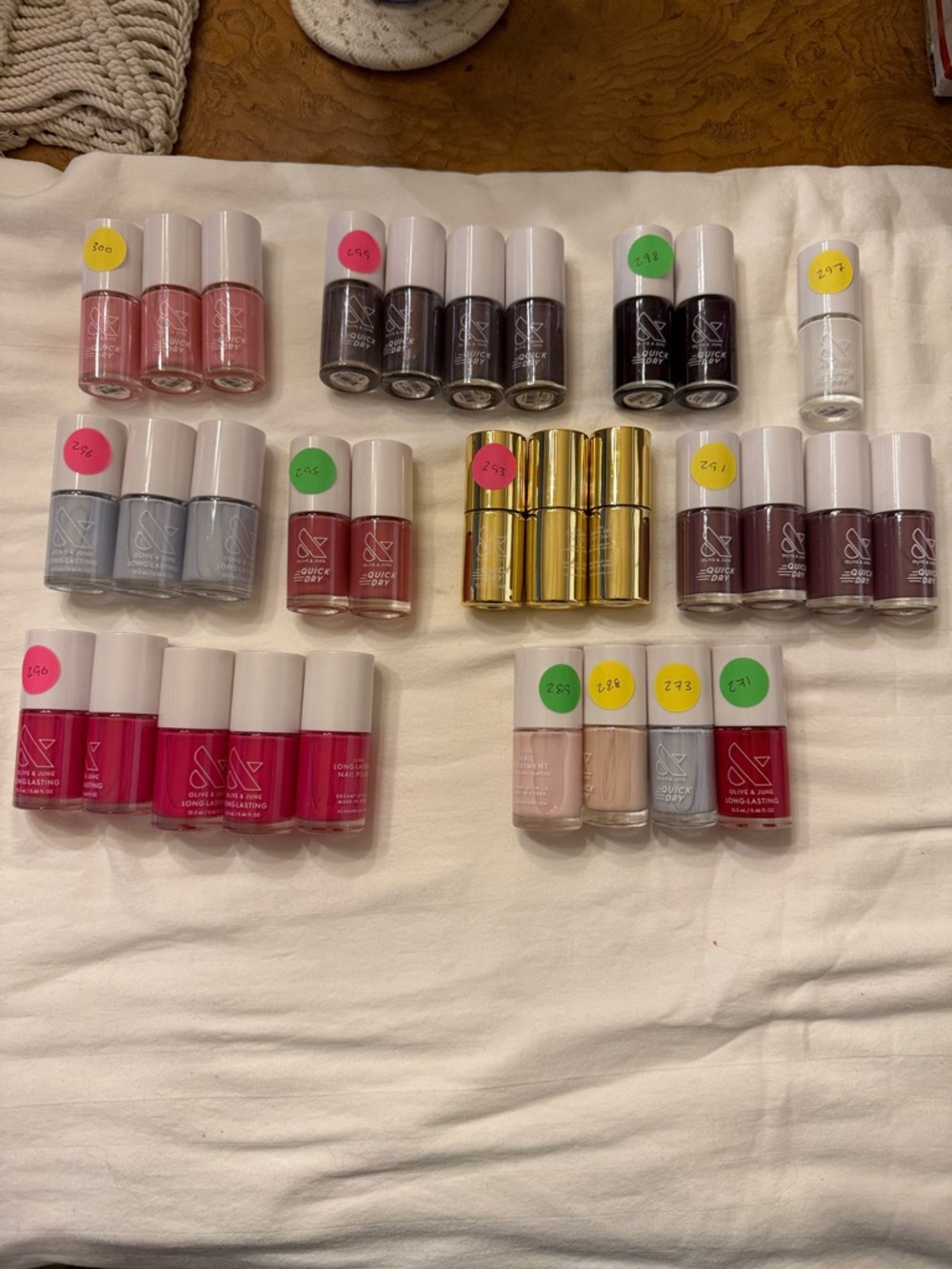 Olive & June Quick-Dry Nail Polish 4 for $12 Bundle for @enloej
